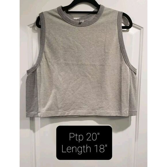 SKIMS Outdoor Basics Tank‎ In Heather Gray AP-CNT-0338 4XL NWT - Picture 1 of 8